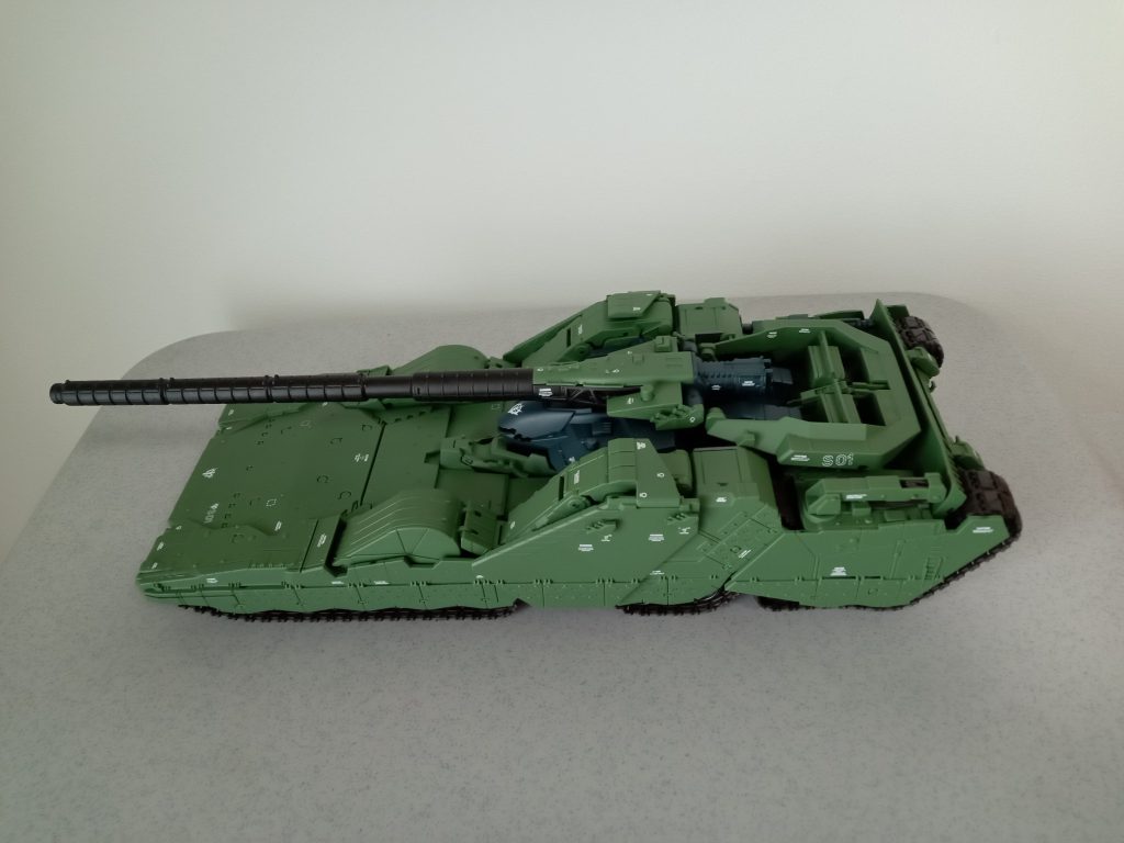 タンクモードがかっこよすぎです! もうディスプレイはこれだけで十分でした。