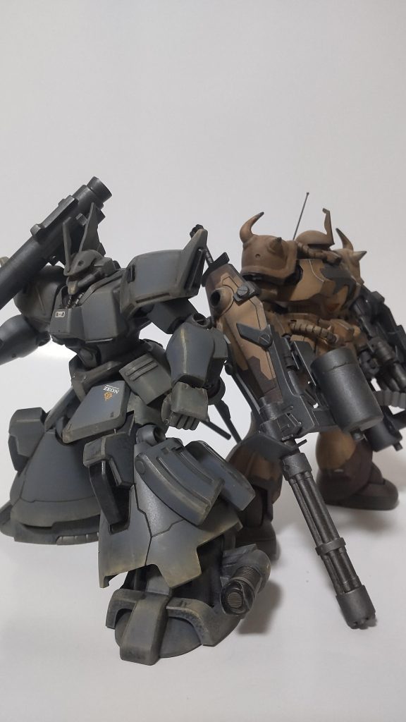 最近ジオン味が足りなかったんで、むせかえりました！今年もむせかえります、宜しくお願い致します！