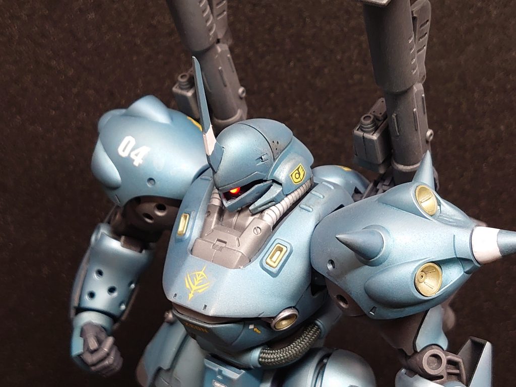 ウェザリングはドライブラシを少々