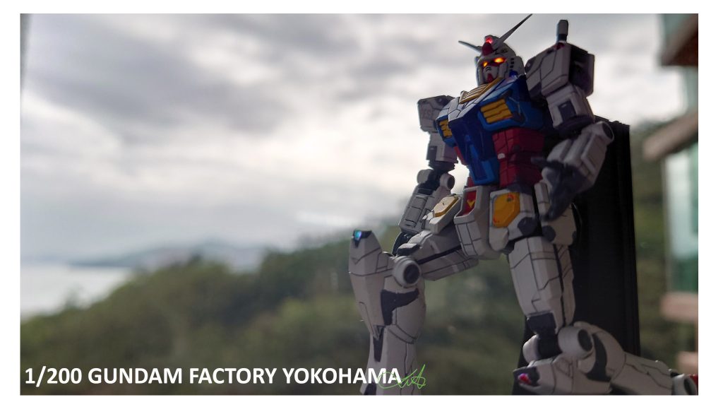 1/200 RX-78F00 「音」と「光」と「可動」 ヨコハマガンダム製作プロジェクト–2枚目/制作者：kwluk717