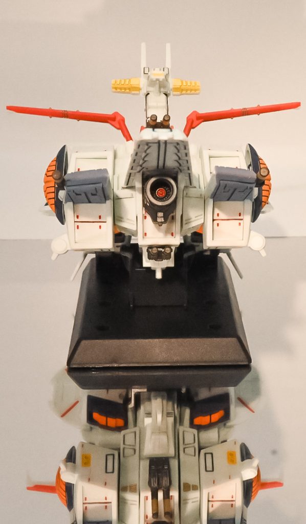 ハイパー・メガ粒子砲の中を写そうと苦労しましたw内部も塗り分けをしています!