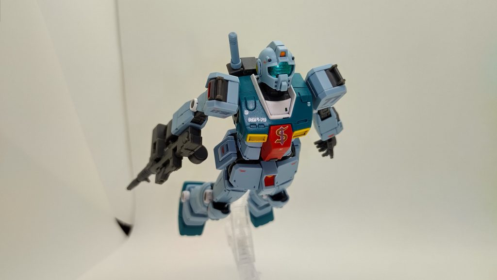 そして、ジムは飛んでいく。···例のアチャーなシーンです。