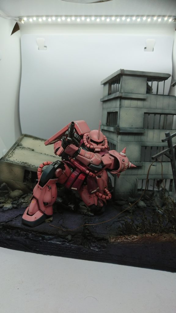 構えても様になりますね