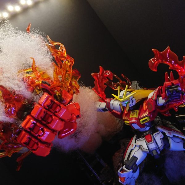 (紅き虎)渾身の一撃！ビルドノーベルガンダム