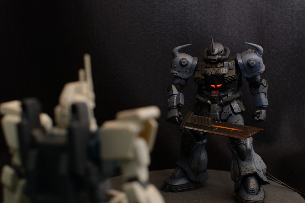 この構図も息子のアイデアです。