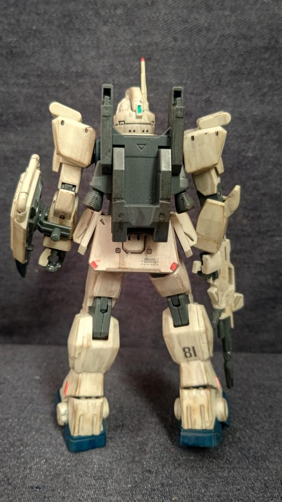 背面汚し甲斐があるのでついついやりすぎなのかな？