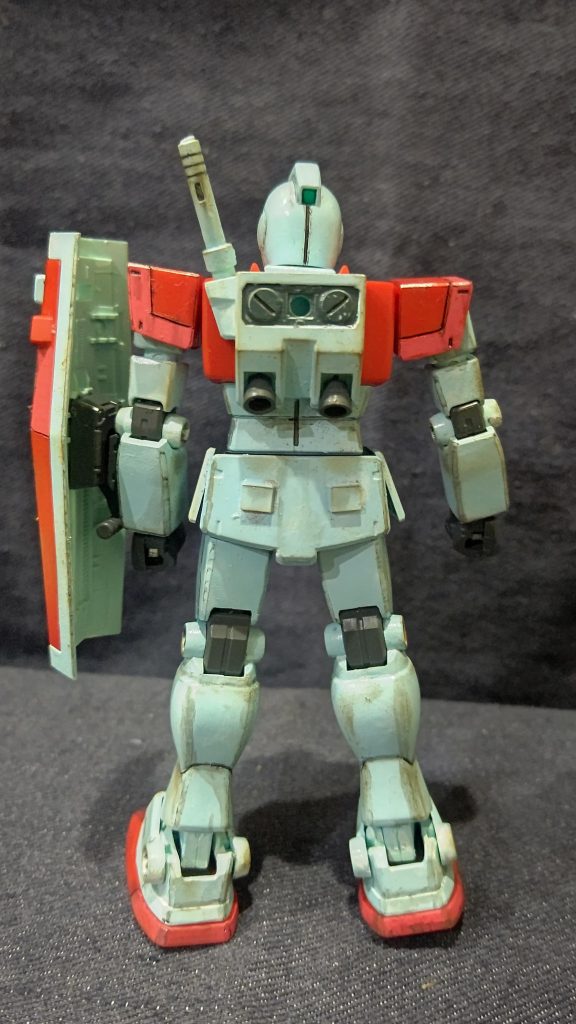 お尻のところにプラ板