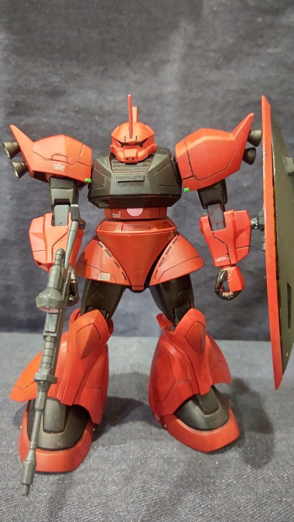 正面ジョニーライデン色は黒と赤がかっこいいですね