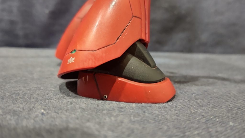 足にも埋めてみた