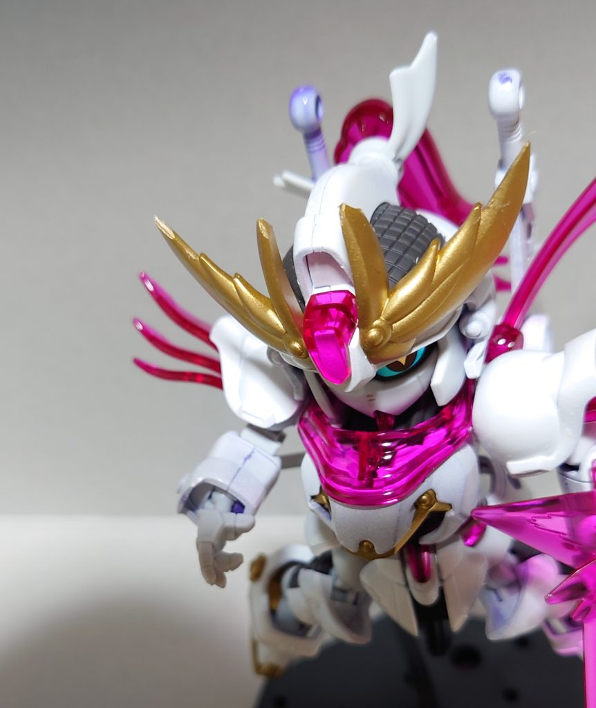 合わせ目消しもしてない簡易制作です。