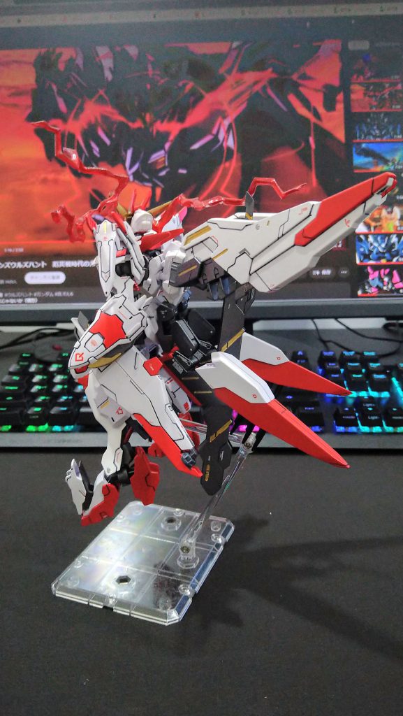 HG ガンダムマルコシアス+ガンダム端白星第2形態–4枚目/制作者：RED4038