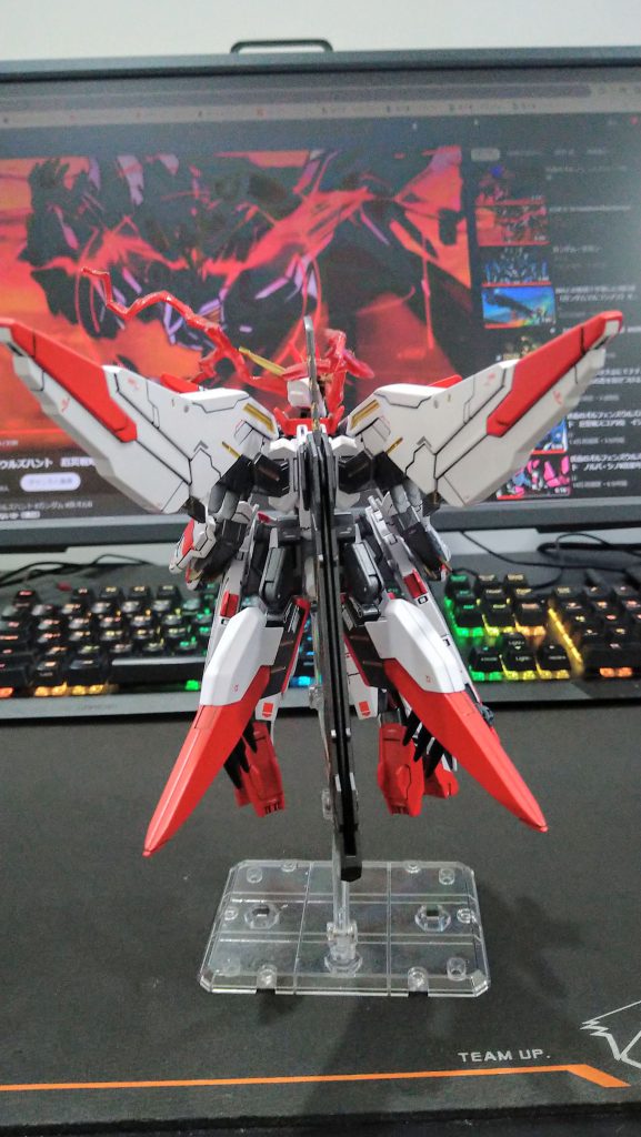 HG ガンダムマルコシアス+ガンダム端白星第2形態–3枚目/制作者：RED4038