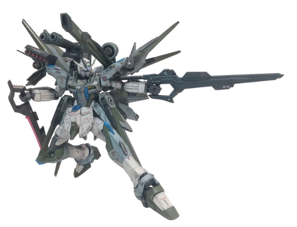 対艦刀とバックパックで自立するSEED撃ち!