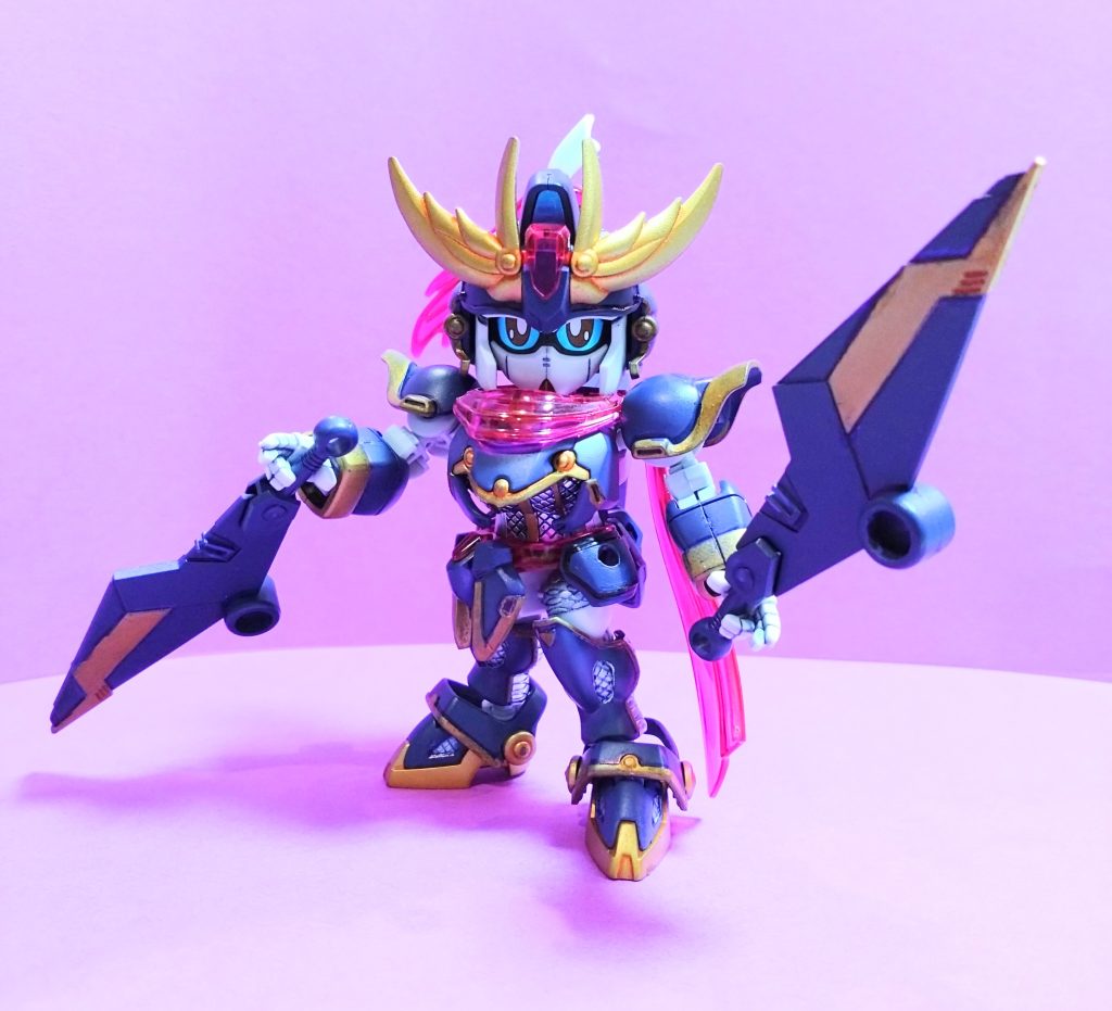 うん、やはり可愛いカッコいい❤wで。一部パーツを換装して………