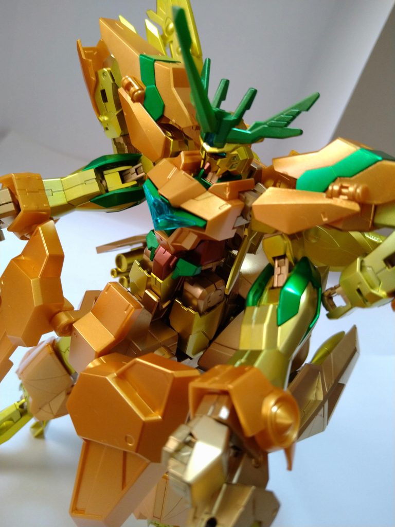 ガショーンと最後に角が付いて完了です。