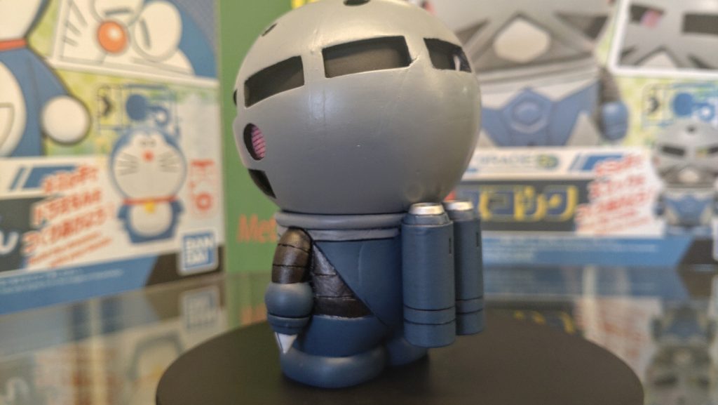 背面。ハイドロジェットエンジンももちろん自作。