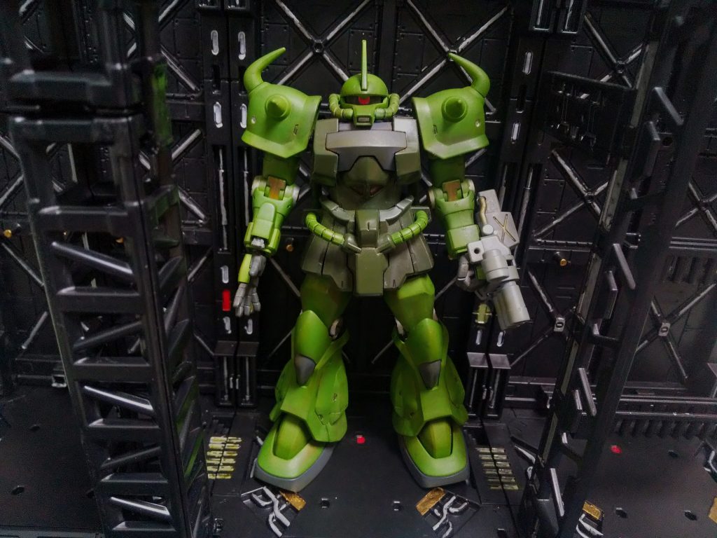 全塗装、ウェザリングのみ。このところ忙しくて2ヶ月位かかりました。本業と副業共に忙しくて…。