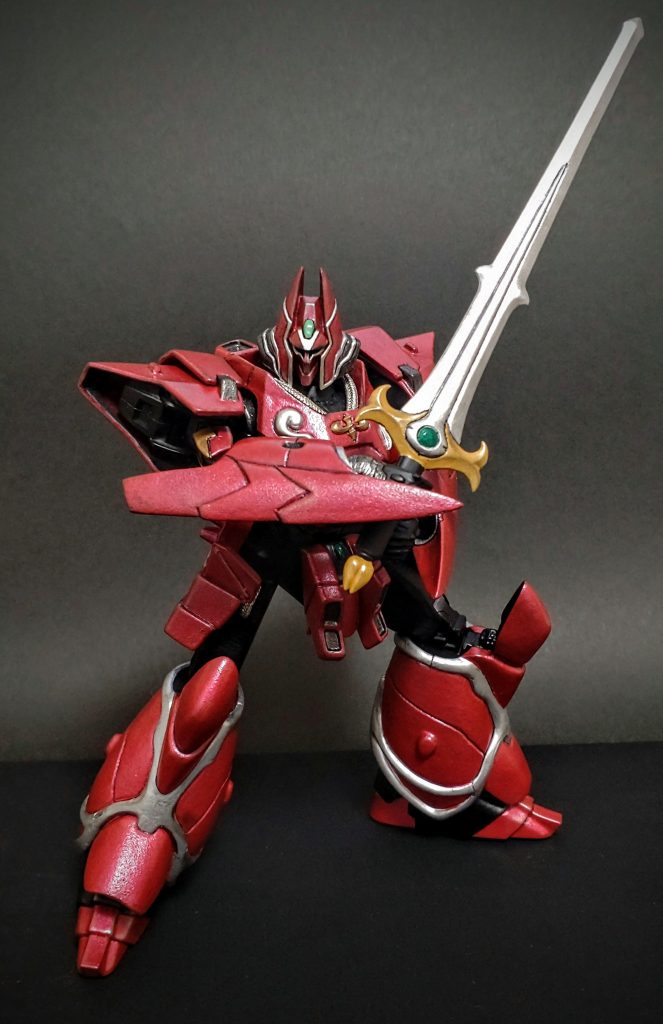 ちゃんとフル可動します…ということで、別ポーズ。