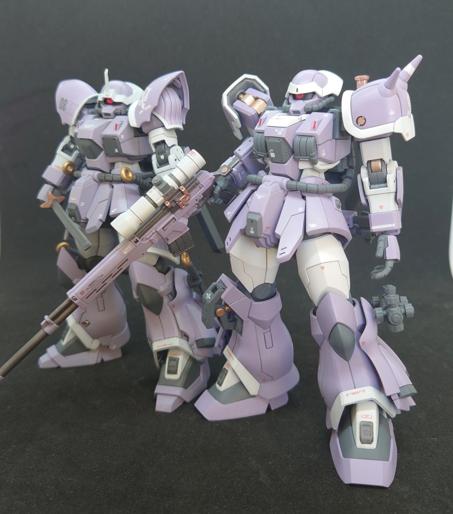 最後に。前に作成したイフリート・ナハトとツーショット