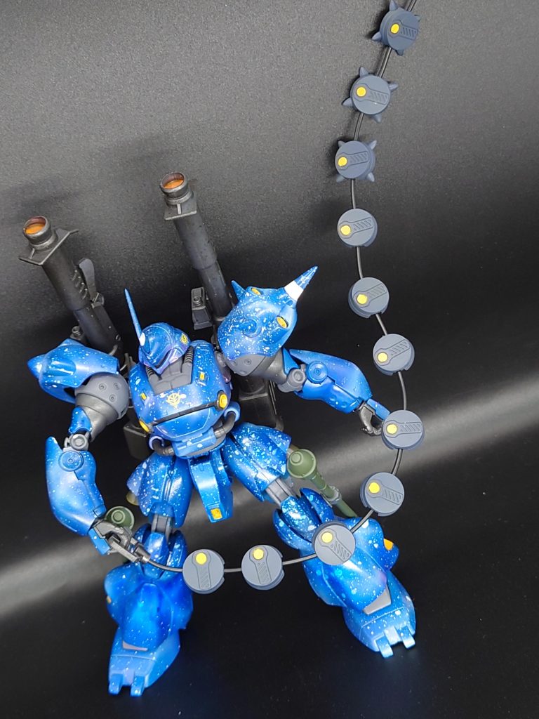 80作目　HG 1/144 MS-18E ケンプファー　宇宙迷彩塗装–5枚目/制作者：@kjyun_choroq