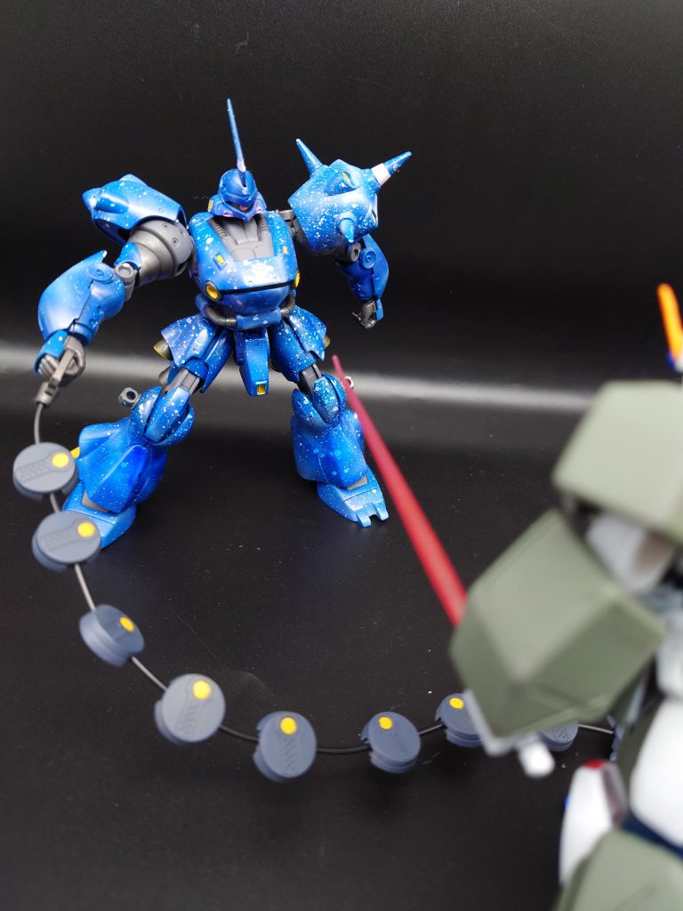 劇中のアレックスのチョバムアーマーとの闘いも再現してみました