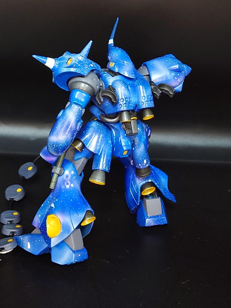 80作目　HG 1/144 MS-18E ケンプファー　宇宙迷彩塗装–4枚目/制作者：@kjyun_choroq