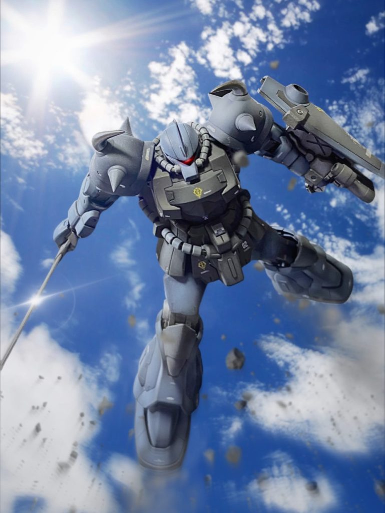 グフカスタム•カスタム②–3枚目/制作者：Col.Trautman