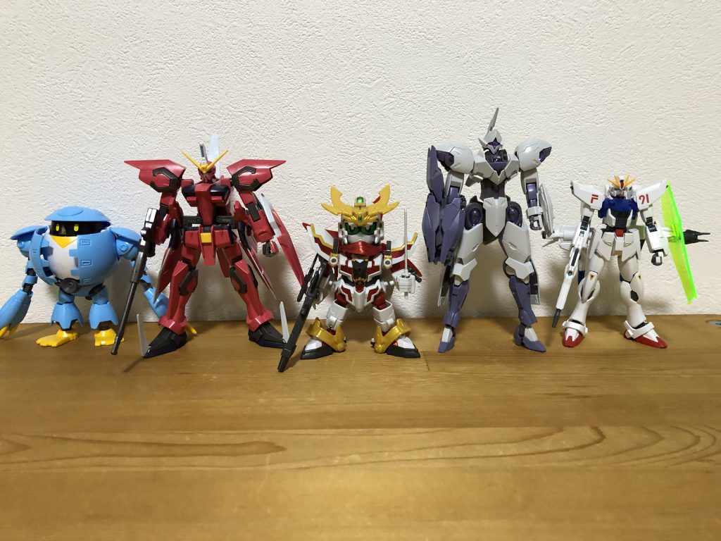 ガンプラ61～65体目–2枚目/制作者：平良野アロウ