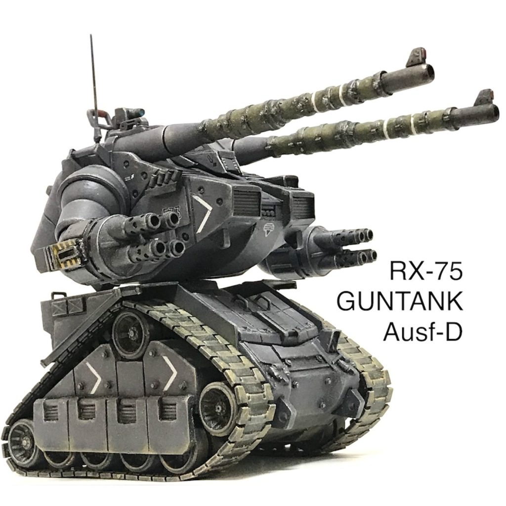 HGUC1/144陸戦強襲型ガンタンク改造再現作品 - メルカリ