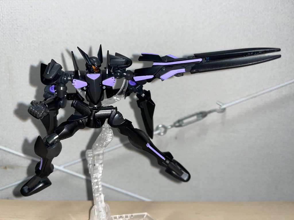 ボールジョイントだらけなのに良く動くのは凄い。