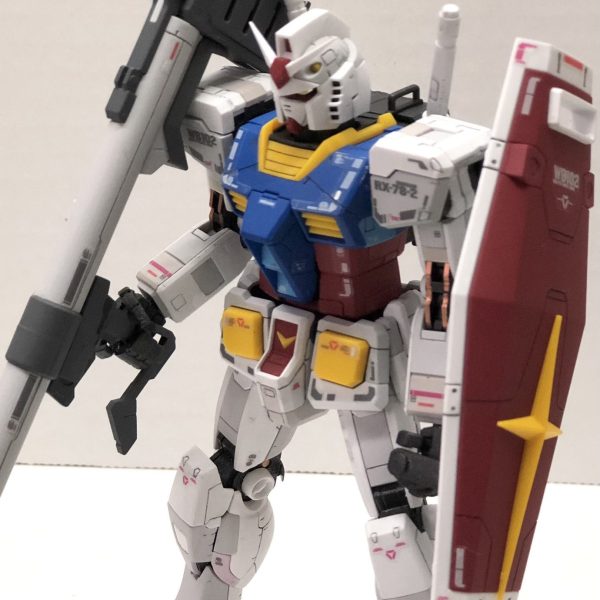 1stガンダム アクリジョン筆塗り