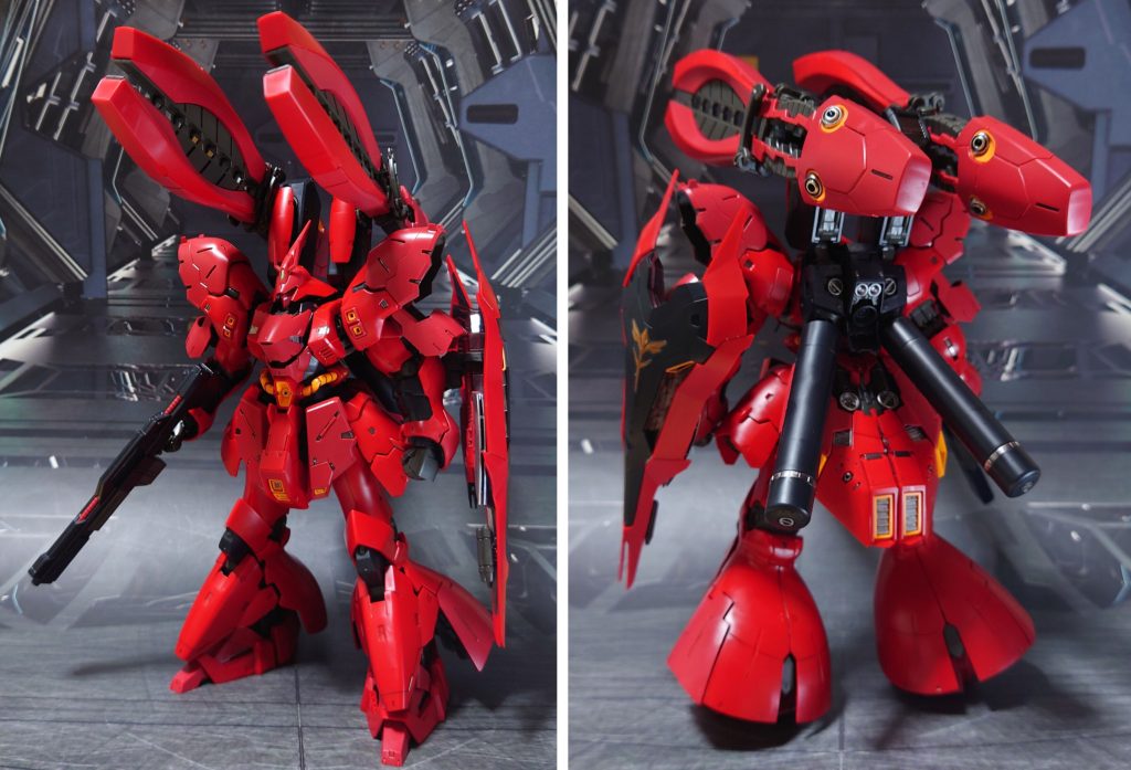 サザビーFFの前後ろ。