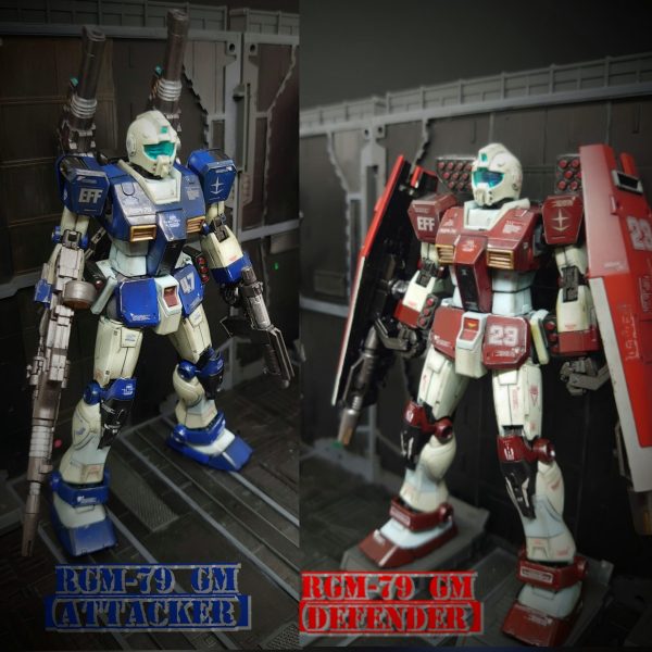 RGM-79 GM　ジム［ATTACKER＆DEFENDER］