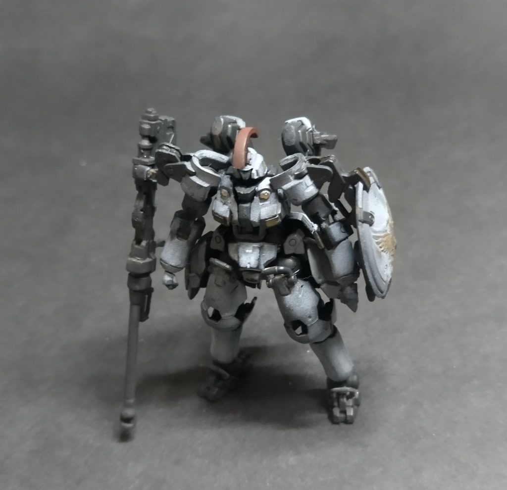 塗装しただけですが凄くカッコ良いと思います。