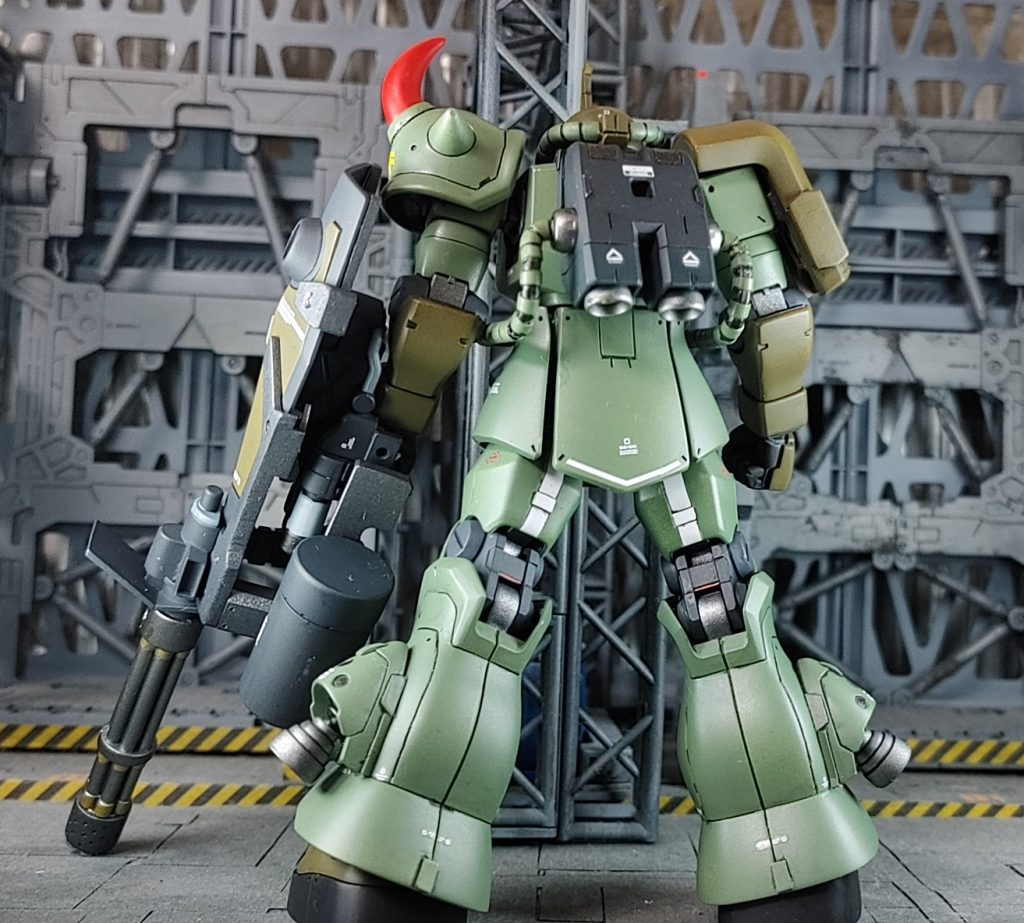 陸戦高機動型ザク–3枚目/制作者：量産型ごん