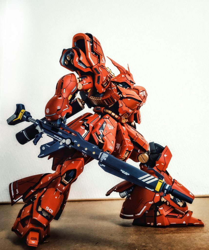 つや消し後のウェザリング前の姿です。デカール貼りすぎたかなー?と気になりましたが、ウェザリングすれば目立たなくなると自分を説得します。