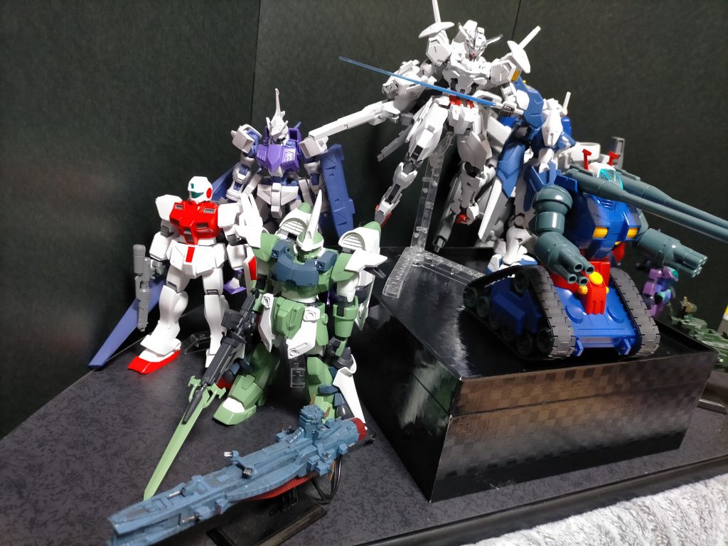 空いた時間にチマチマ進めて計10体作れました。今年もどうなるか分かりませんが、マイペースにやっていこうと思います。本年も宜しくお願いします(`・ω・´)ゞ