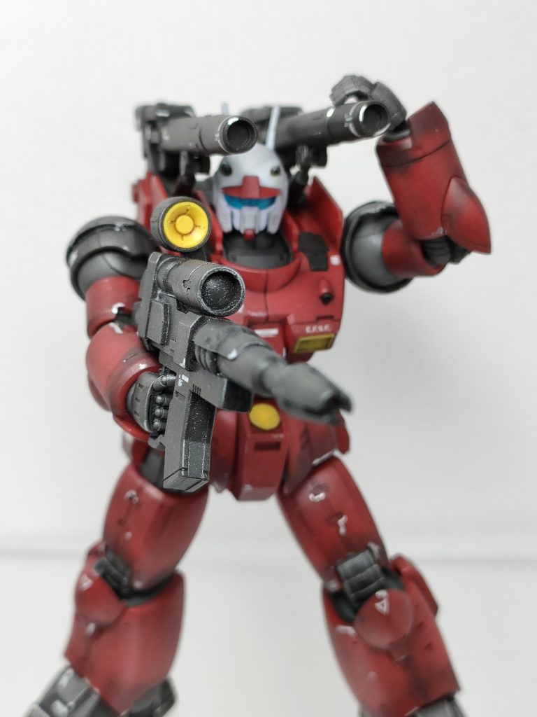 ビームライフルが長い。さすが中距離支援型だ😃