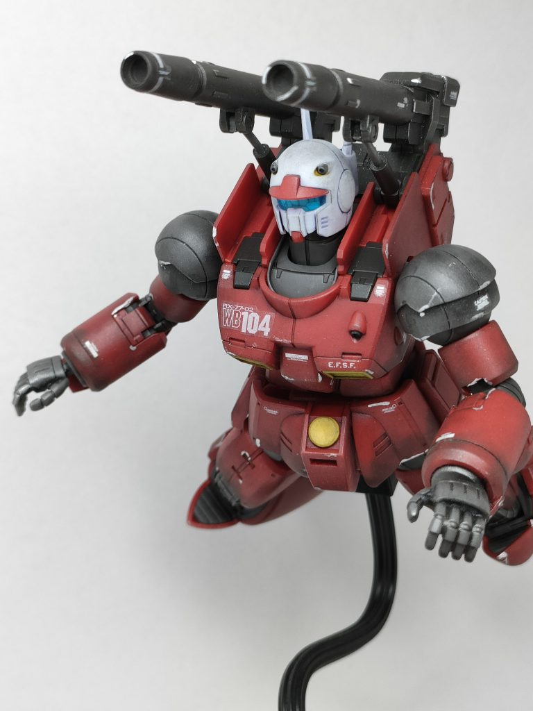 宇宙にてキャノンを発射!!