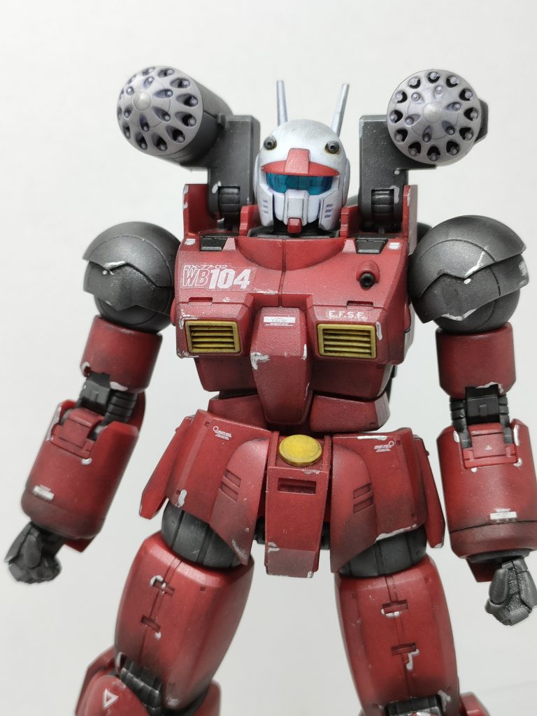 スプレーミサイル。個人的にヘチマに見えてしまい、圧倒的にキャノンの方が好みのです🤓