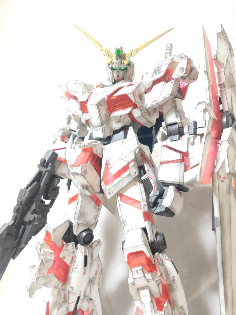 メガサイズモデル RX-0 ユニコーンガンダム Ver.TWC–7枚目/制作者：かえる