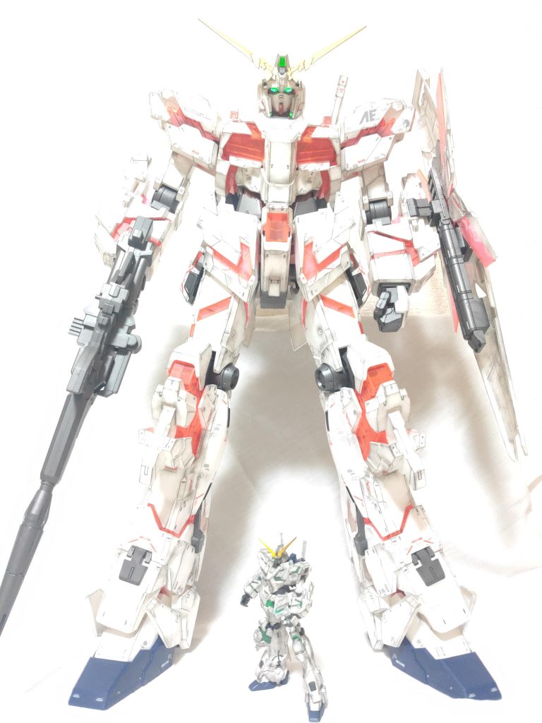 メガサイズモデル RX-0 ユニコーンガンダム Ver.TWC–9枚目/制作者：かえる