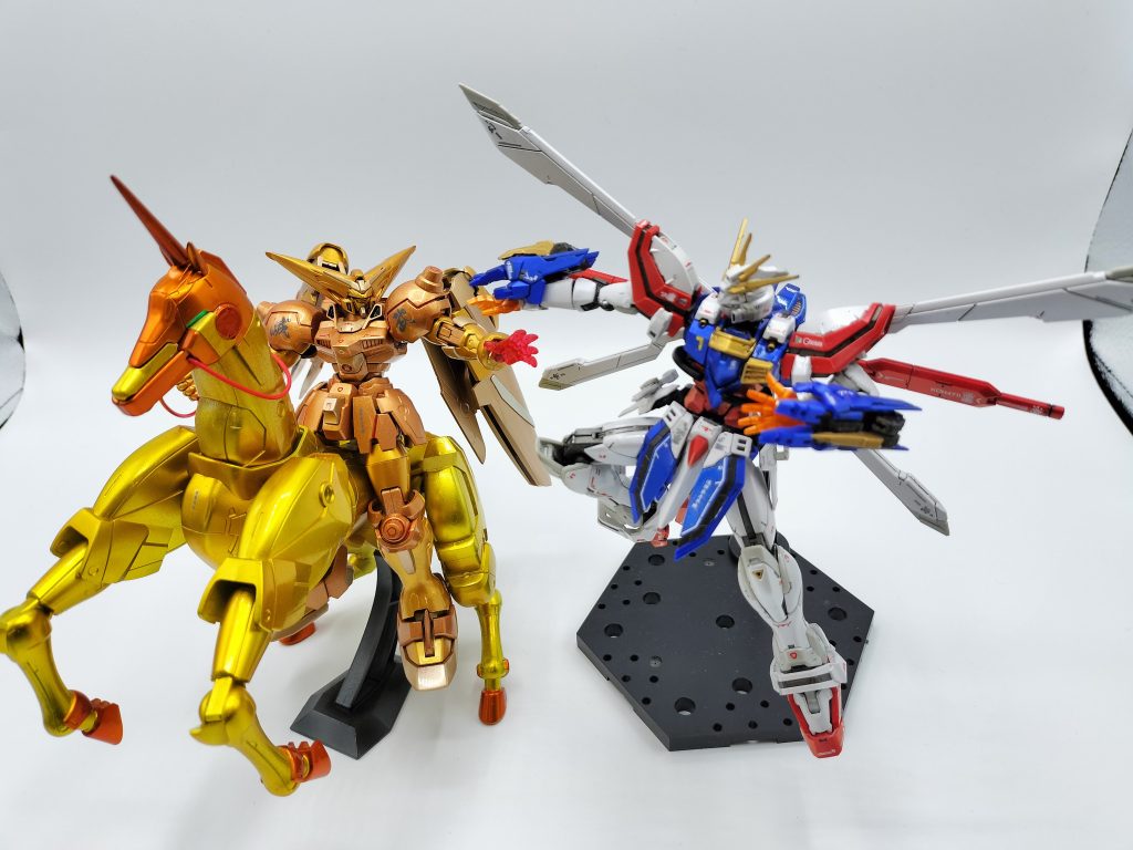 withゴッドガンダム こォの馬・鹿・弟・子が~!!師匠~~!!!