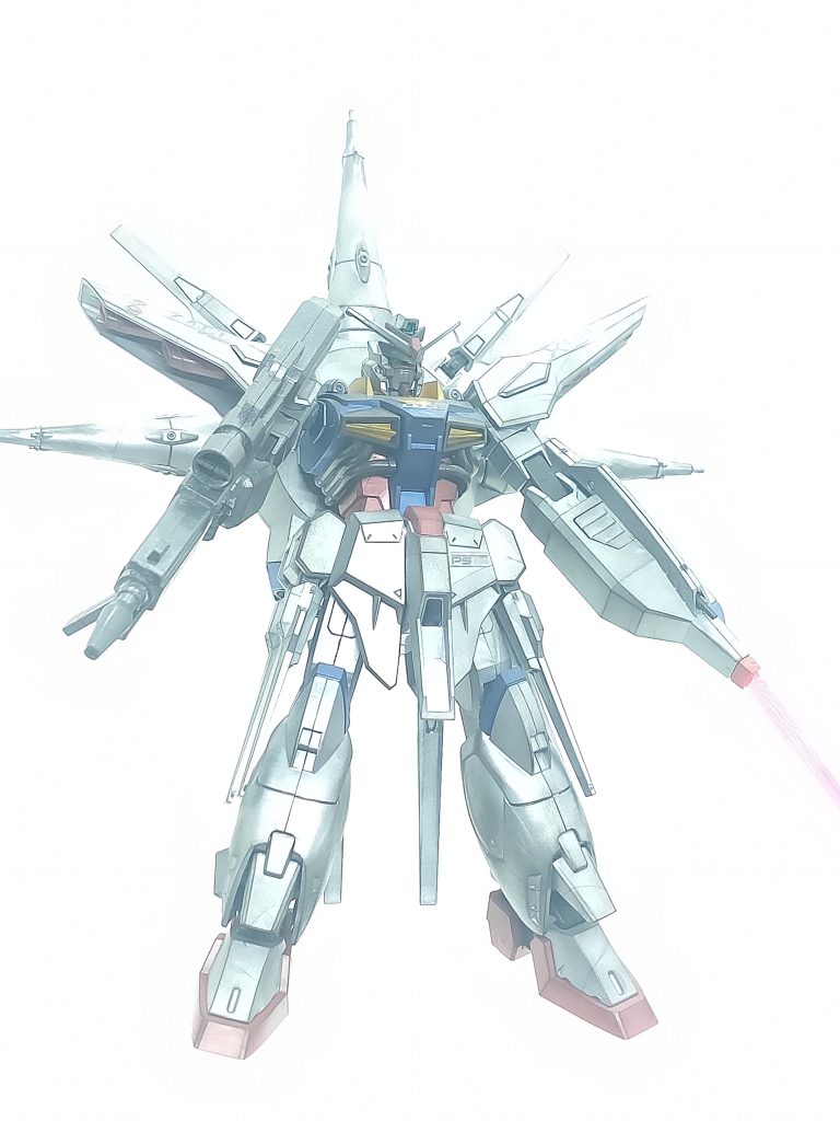 プロヴィデンスガンダム[メタリック]–2枚目/制作者：かえる