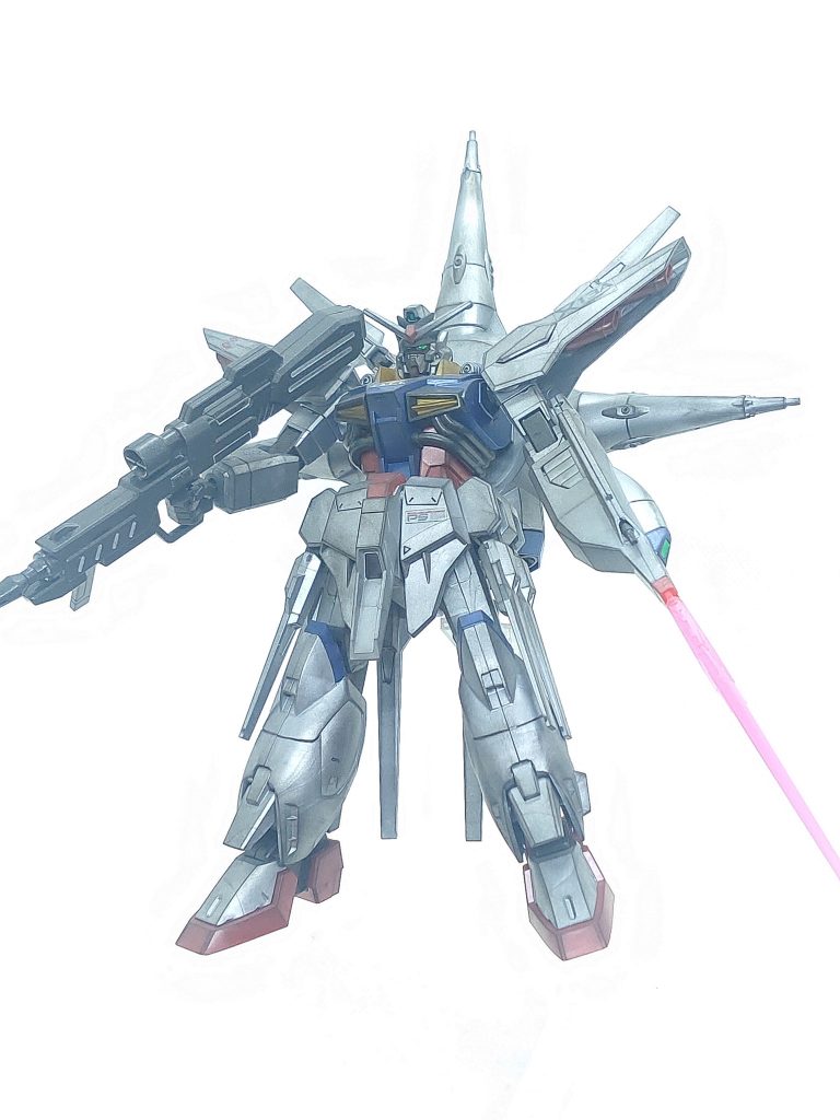 プロヴィデンスガンダム[メタリック]–4枚目/制作者：かえる