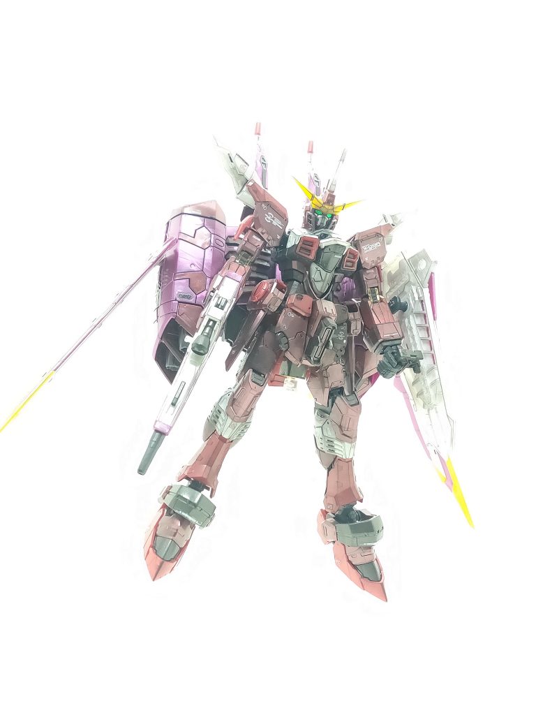 ジャスティスガンダム[メタリック]–2枚目/制作者：かえる