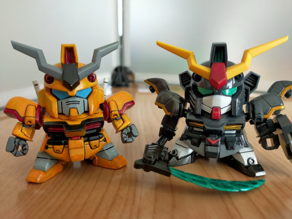 初回デスサイズとツーショット。久しぶりの作品完成でしたが、出来はどうあれ愛しいものですね♥ 最後まで見て頂いてありがとうございますm(_ _)m