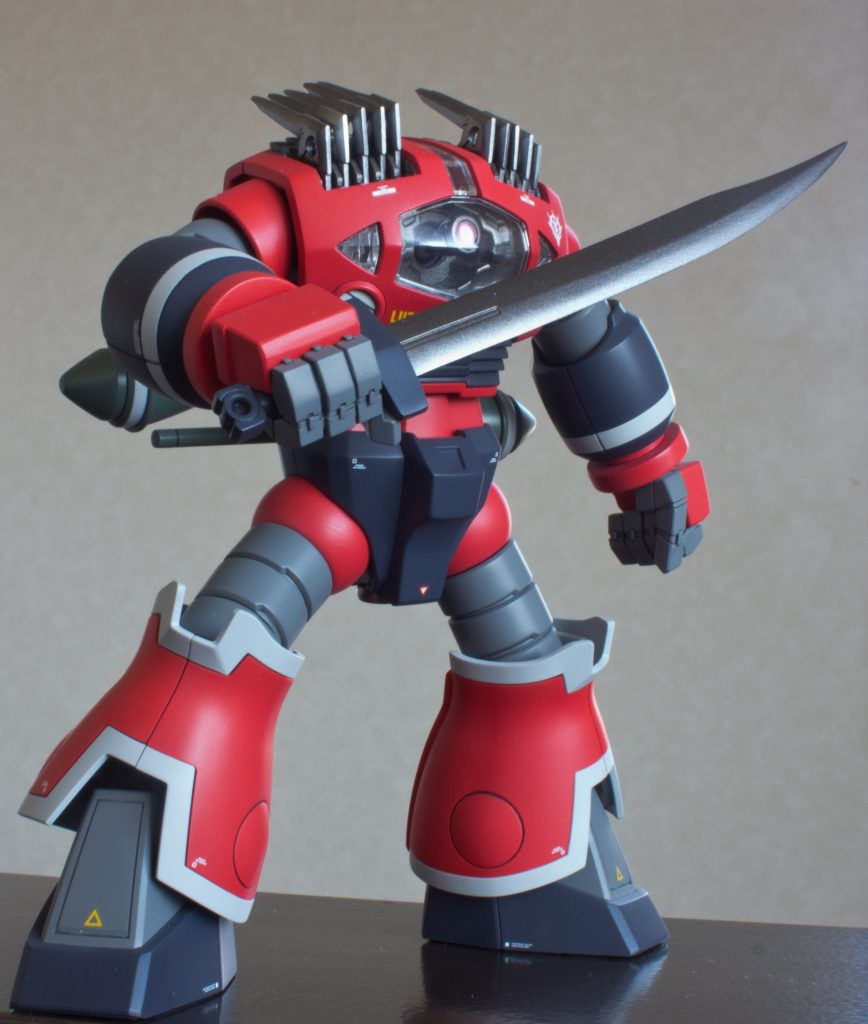 いつもの様にアニメイメージで塗装、デカール貼り、トップコートはガイアのセミグロスクリアプレミアムです😉