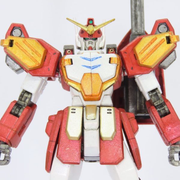 HGAC　ガンダムヘビーアームズ　メタリック　パール塗装