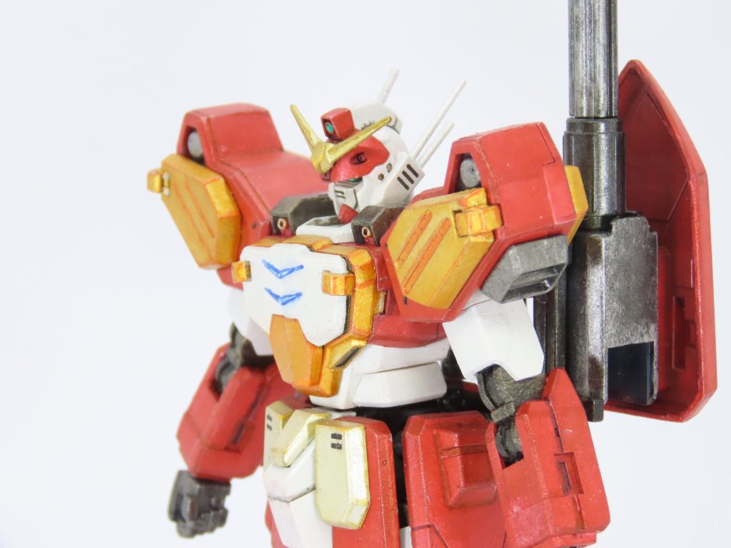 HGAC ガンダムヘビーアームズ メタリック パール塗装–4枚目/制作者:Gタクヨ